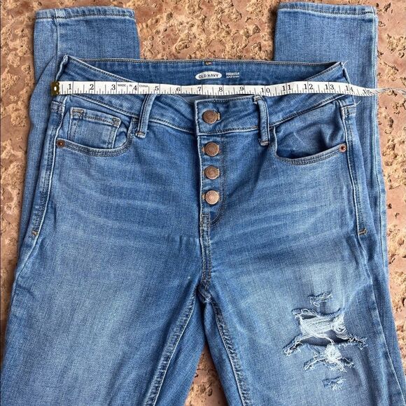 Old Navy Denim - Old navy rock star super skinny jeans